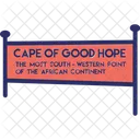 Cape Of Good Hope South Africa Mountain Icon