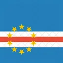 カーボベルデの国旗 アイコン