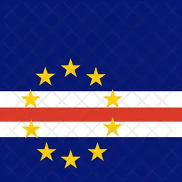 Cape verde Flag Icon