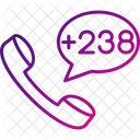 Cape Verde Dial Code  Icon