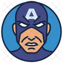 Captain America Guerrier Super Heros Icon