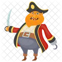 Capitaine Pirate Pirate Capitaine Pirate Icône