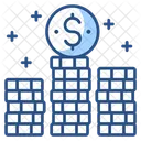 Capital Coins Currency Icon