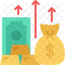 Capital Money Value Icon