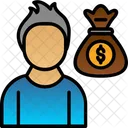 Capital Currency Money Icon