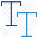 Capital And Small Letter  Icon