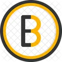 Capital B B Abcd Icon