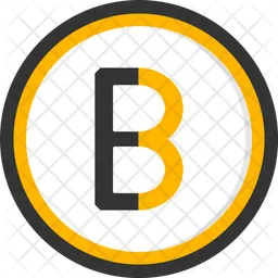 Capital b  Icon