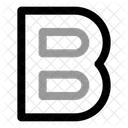 Capital B Letter Logo Loading Loading B Icon