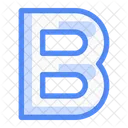 Capital b letter  Icon