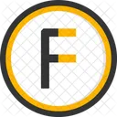 Capital F F Abcd Icon