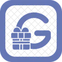 Capital G Alphabet Design Icon