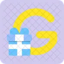 Capital G Alphabet Design Icon
