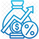 Gain Tax Profit Icon