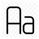 Capital Letra Capitalizacion Icono