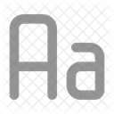 Capital Letter Capitalization Icono