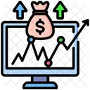 Capital Money Trading Icon