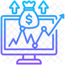 Capital Money Trading Icon