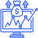 Capital Money Trading Icon