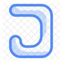 Capital j letter  Icon