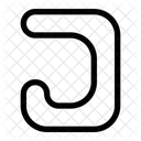 Capital j letter  Icon