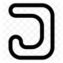 Capital J Letter Logo Loading Loading J 아이콘
