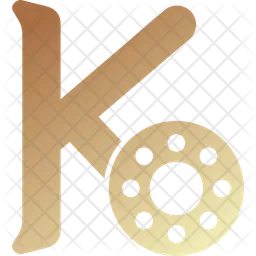 Capital k  Icon