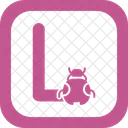 Capital L Alphabet Letter Icon