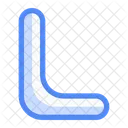 Capital l letter  Icon