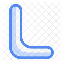 Capital l letter  Icon