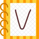 Capital Letter V V Letter Alphabet Icon