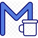 Capital M Design Logo Icon