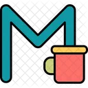 Capital M Design Logo Icon