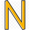 Capital N N Abcd Symbol
