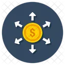 Capital Outflow  Icon