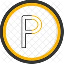 Capital p  Icon