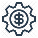 Capital Structure Financial Spreadsheet Icon