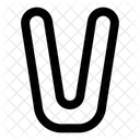 Capital V Letter Logo Loading Loading V 아이콘