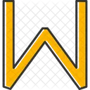 Capital W W Abcd Symbol