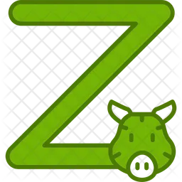 Capital z  Icon