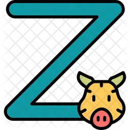 Capital z  Icon