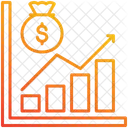 Capitalizacao De Mercado Dinheiro Capital Ícone