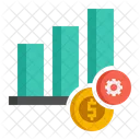 Capitalized Cost Financial Budget Financial Report Icon