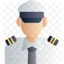 Capitao Navio Barco Ícone