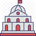 Capitol Building Dome Building Building Icon