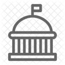 Capitol Government Democracy Icon