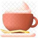 カプチーノ、コーヒー、飲み物 アイコン