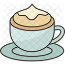 Cappuccino Coffee Cup Icon