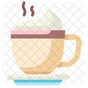 Cappuccino Drink Cup Icon