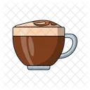 Cappuccino coffee  Icon